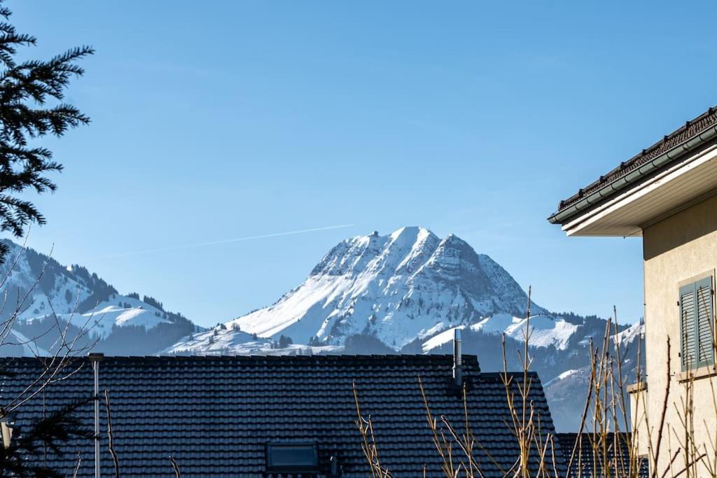 Appartement Spacieux Au Centre De La Gruyere Broc Екстериор снимка