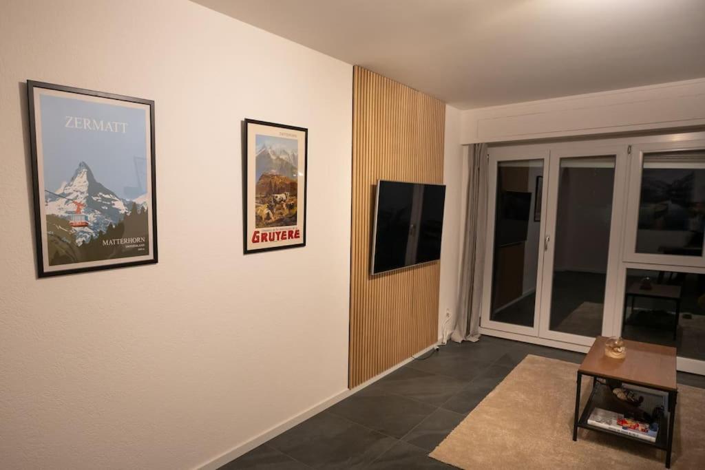 Appartement Spacieux Au Centre De La Gruyere Broc Екстериор снимка